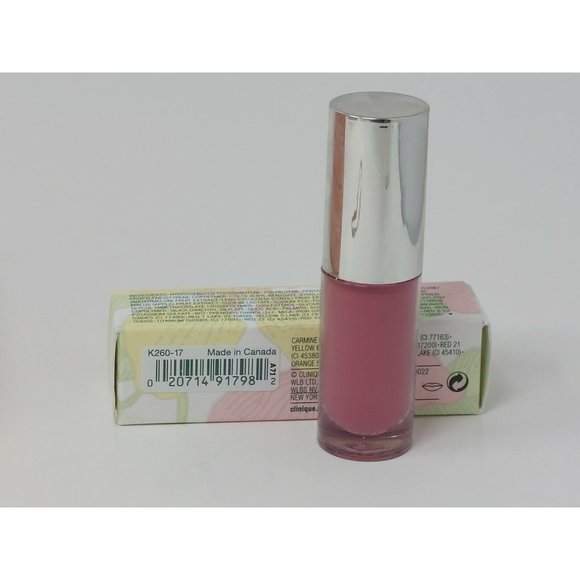 New Clinique Pop Splash Lip Gloss + Hydration 17 Spritz Pop Full Size - Picture 3 of 3